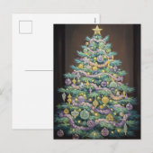 Kerstmis Feestdagenkaart (Voorkant / Achterkant)