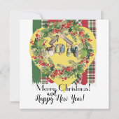 Kerstmis! Feestdagenkaart (Voorkant)