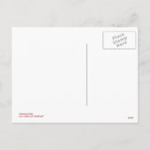 Kerstmis Feestdagenkaart (Achterkant)