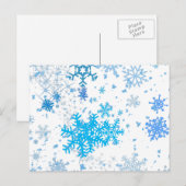 Kerstmis Feestdagenkaart (Voorkant / Achterkant)