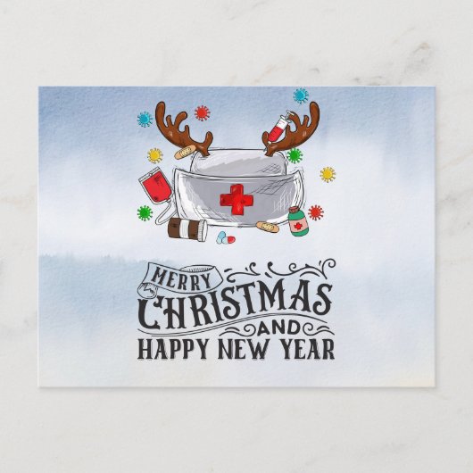 Kerstmis Feestdagenkaart (Voorkant)