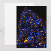 Kerstmis Feestdagenkaart (Voorkant / Achterkant)