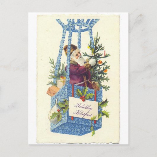 Kerstmis Feestdagenkaart (Voorkant)