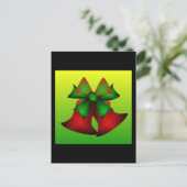 Kerstmis Feestdagenkaart (Staand voorkant)