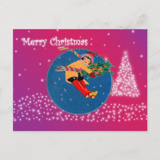 Kerstmis Feestdagenkaart (Voorkant)