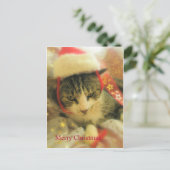 Kerstmis Feestdagenkaart (Staand voorkant)