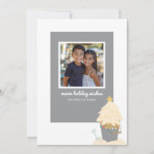 Kerstmis Feestdagenkaart (Voorkant)