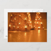 Kerstmis Feestdagenkaart (Voorkant / Achterkant)