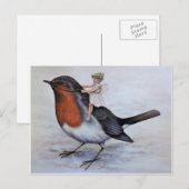 Kerstmis Feestdagenkaart (Voorkant / Achterkant)