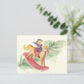 Kerstmis Feestdagenkaart (Staand voorkant)