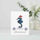 Kerstmis Feestdagenkaart (Staand voorkant)