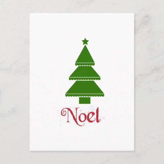 Kerstmis Feestdagenkaart (Voorkant)