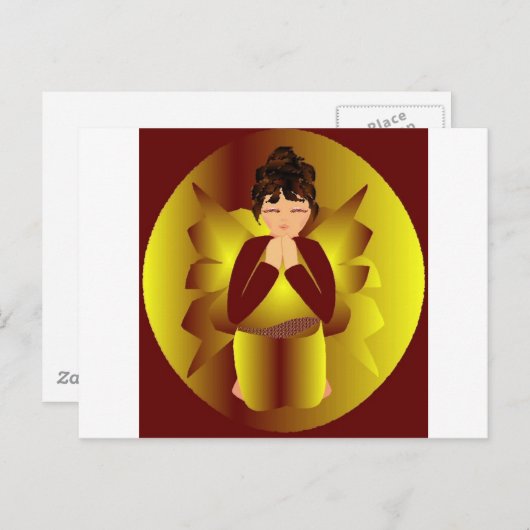 Kerstmis Feestdagenkaart (Voorkant / Achterkant)