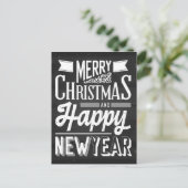 Kerstmis Feestdagenkaart (Staand voorkant)