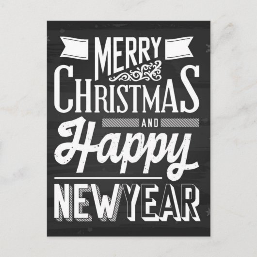 Kerstmis Feestdagenkaart (Voorkant)