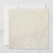 Kerstmis Feestdagenkaart (Achterkant)