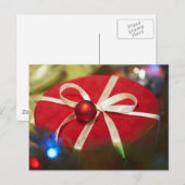 Kerstmis Feestdagenkaart (Voorkant / Achterkant)