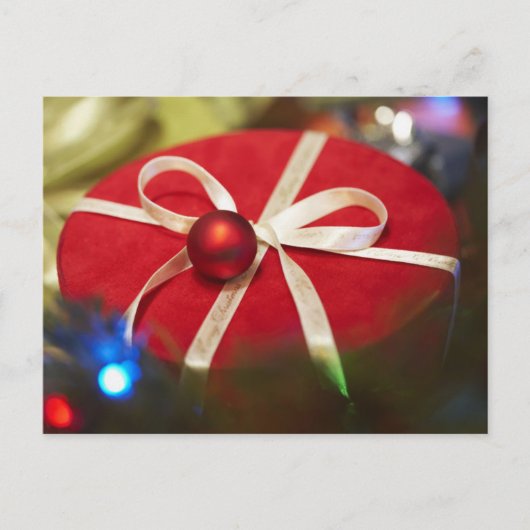 Kerstmis Feestdagenkaart (Voorkant)