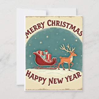 Kerstmis Feestdagenkaart