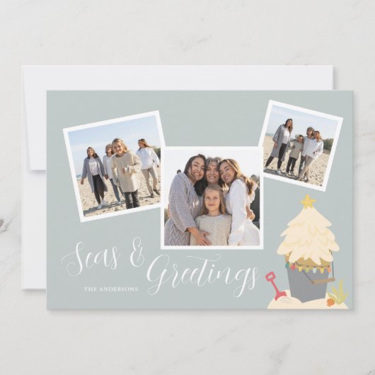 Kerstmis Feestdagenkaart (Voorkant)