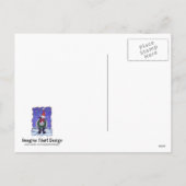 Kerstmis Feestdagenkaart (Achterkant)