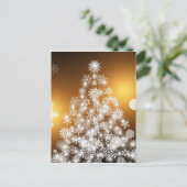 kerstmis feestdagenkaart (Staand voorkant)