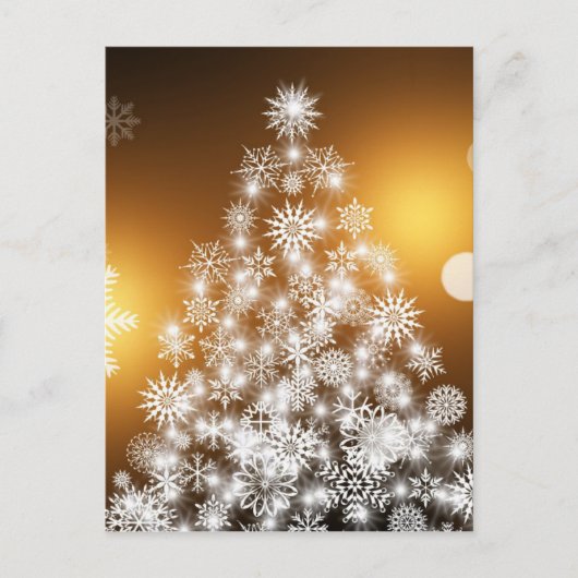 kerstmis feestdagenkaart (Voorkant)