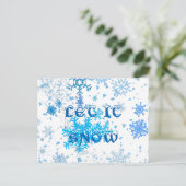 Kerstmis Feestdagenkaart (Staand voorkant)