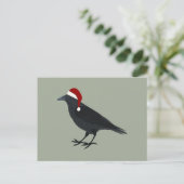 Kerstmis Feestdagenkaart (Staand voorkant)