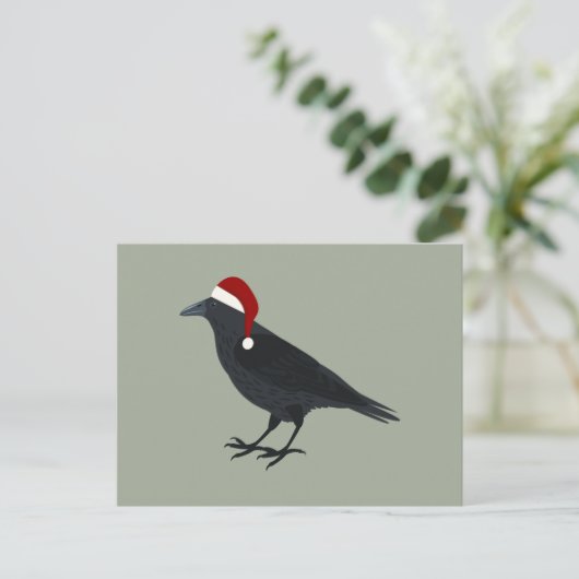 Kerstmis Feestdagenkaart (Staand voorkant)