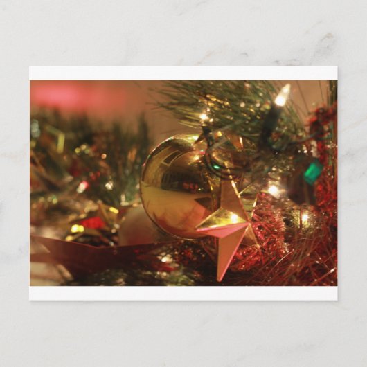 Kerstmis Feestdagenkaart (Voorkant)