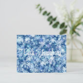 Kerstmis Feestdagenkaart (Staand voorkant)