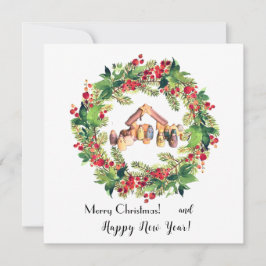 Kerstmis! Feestdagenkaart