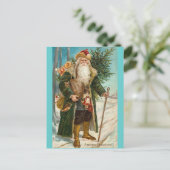 Kerstmis Feestdagenkaart (Staand voorkant)