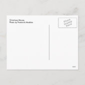 Kerstmis Feestdagenkaart (Achterkant)