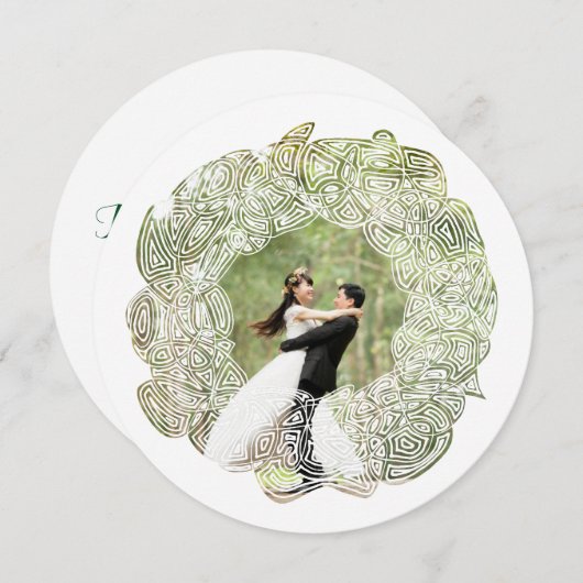 Kerstmis Feestdagenkaart (Voorkant / Achterkant)