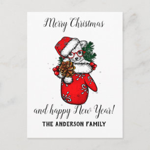 Kerstmis Feestdagenkaart