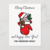 Kerstmis Feestdagenkaart (Voorkant)