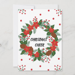 Kerstmis Feestdagenkaart