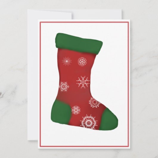 Kerstmis Feestdagenkaart (Voorkant)