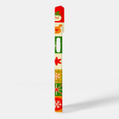 Kerstmis feestelijk patroon Case-Mate iPhone case (Achterkant / Rechts)