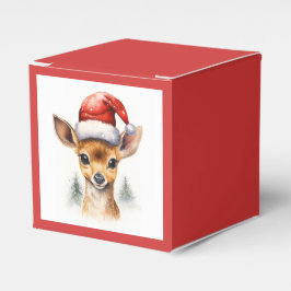 Kerstmis Feestelijke Herten Favor Box Bedankdoosjes