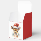 Kerstmis Feestelijke Herten Favor Box Bedankdoosjes (Geopend)