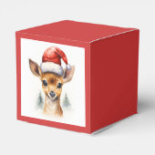 Kerstmis Feestelijke Herten Favor Box Bedankdoosjes (Achterkant)