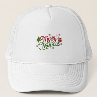 Kerstmis Feestelijke Trucker Hoed Pet