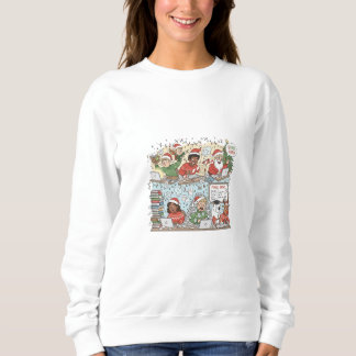 Kerstmis Feestelijke Verzameling Sweatshirt - Div