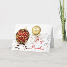 Kerstmis Feliz Navidad Feestdagen Kaart