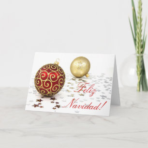 Kerstmis Feliz Navidad Feestdagen Kaart