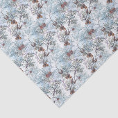 Kerstmis | Festive Pinecone Pattern Tissuepapier (Detail)