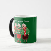 Kerstmis Festive voor vrouwen - Kerstpull, Magische Mok (Voorkant links)